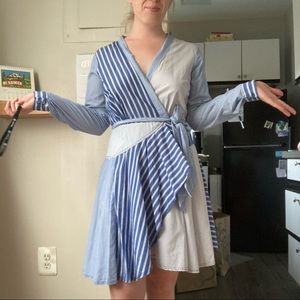 Maeve wrap dress size 8